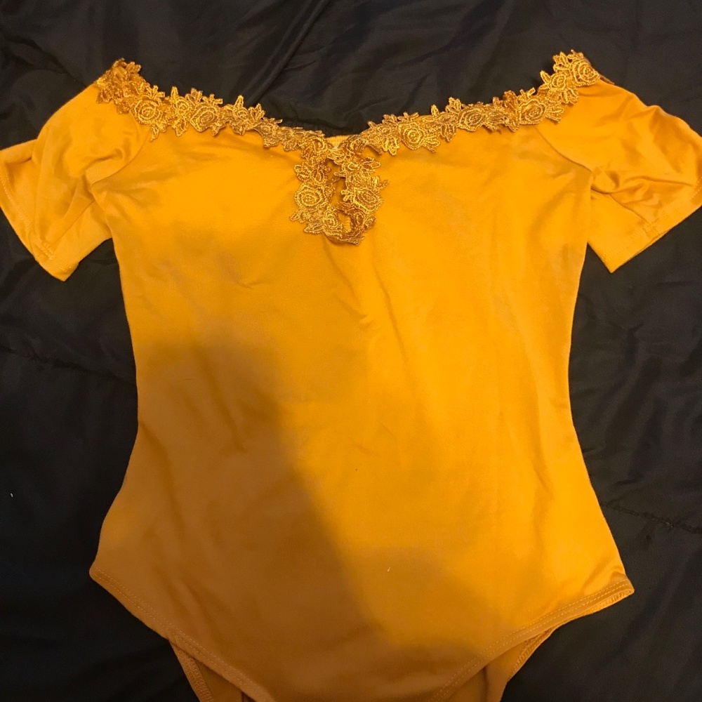 Off the shoulder bodysuit
